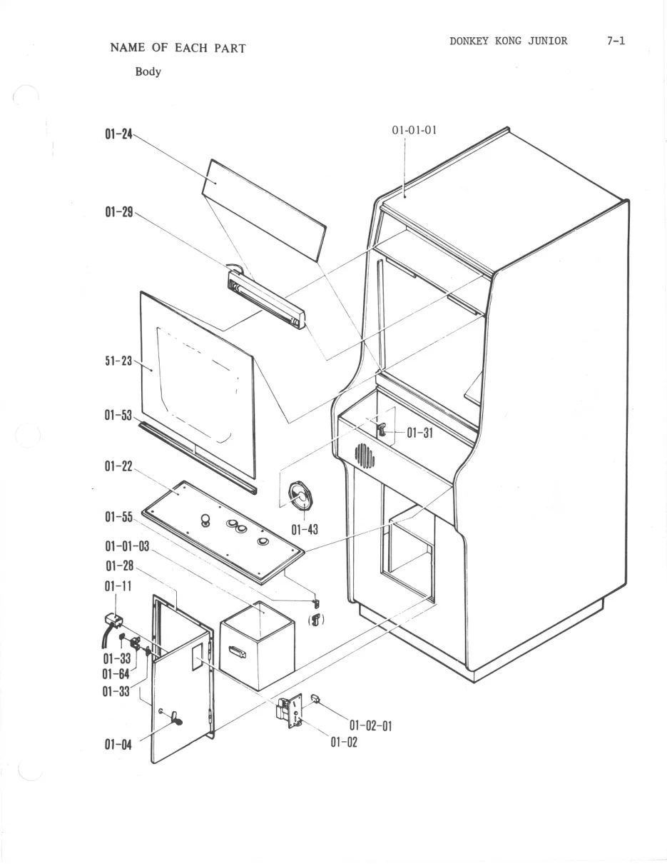 package donkey kong junior service manual|nintendo|games|.webp