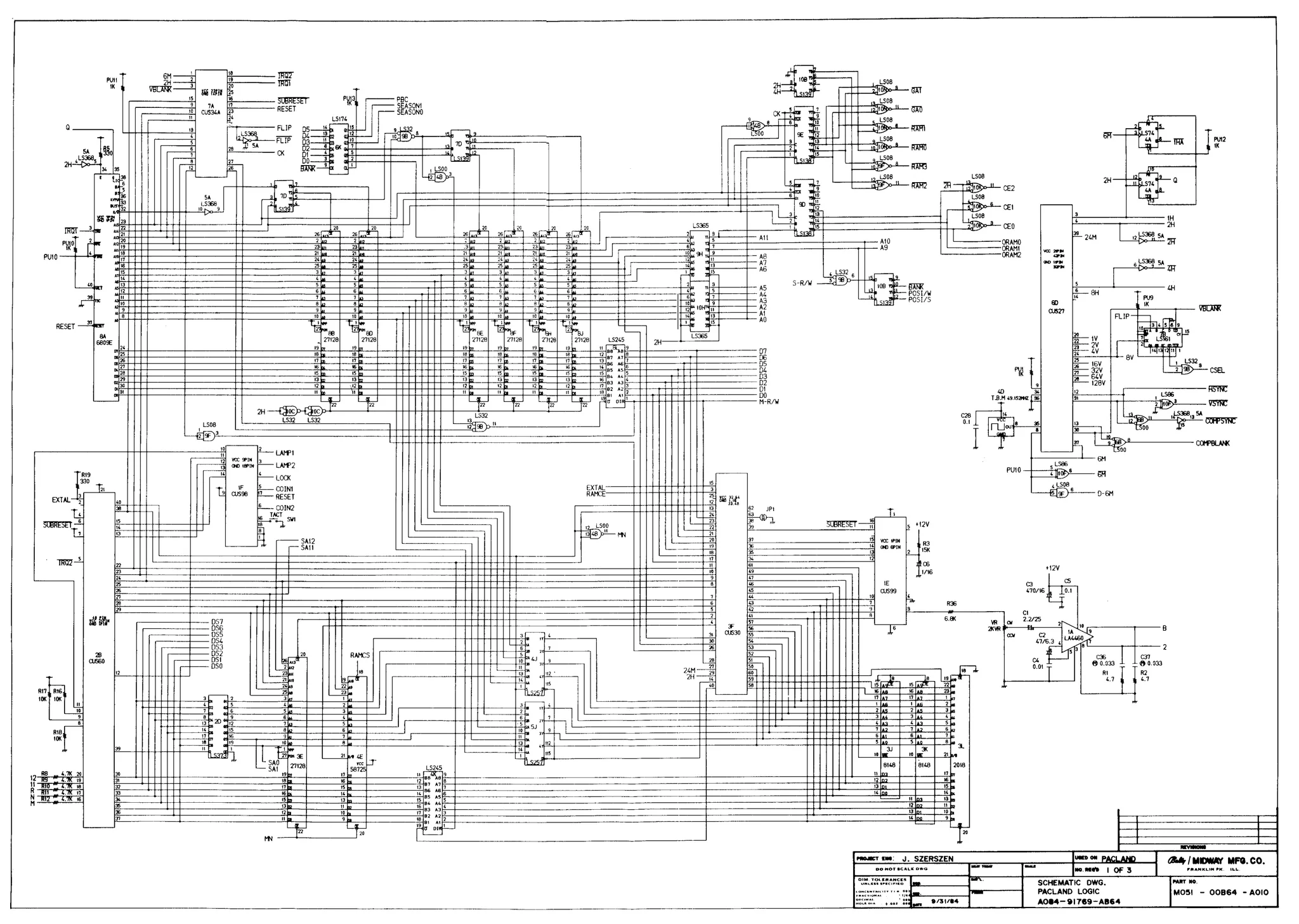 pacland schematic|namco|schematics-and-wiring|.webp