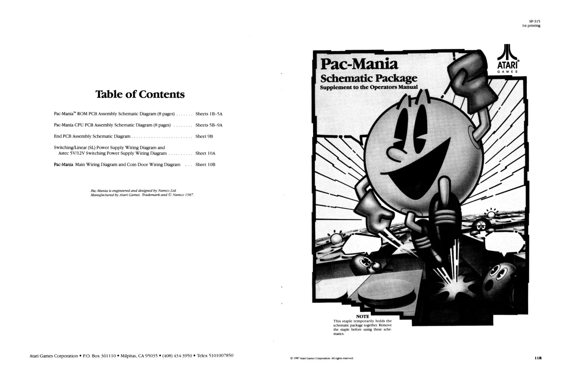 pacmania sp-315 manual|namco|games|1st printing.webp