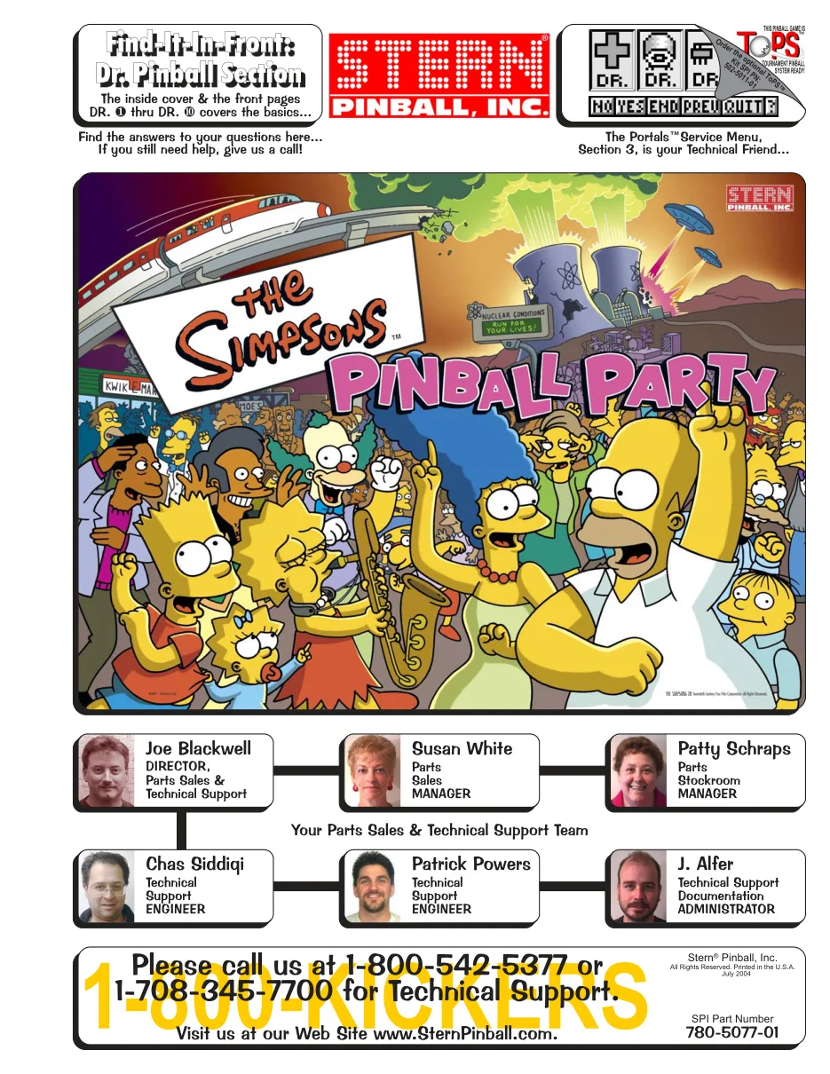 pinball the simpsons party manual|stern|pinball-em-adjacent|.webp