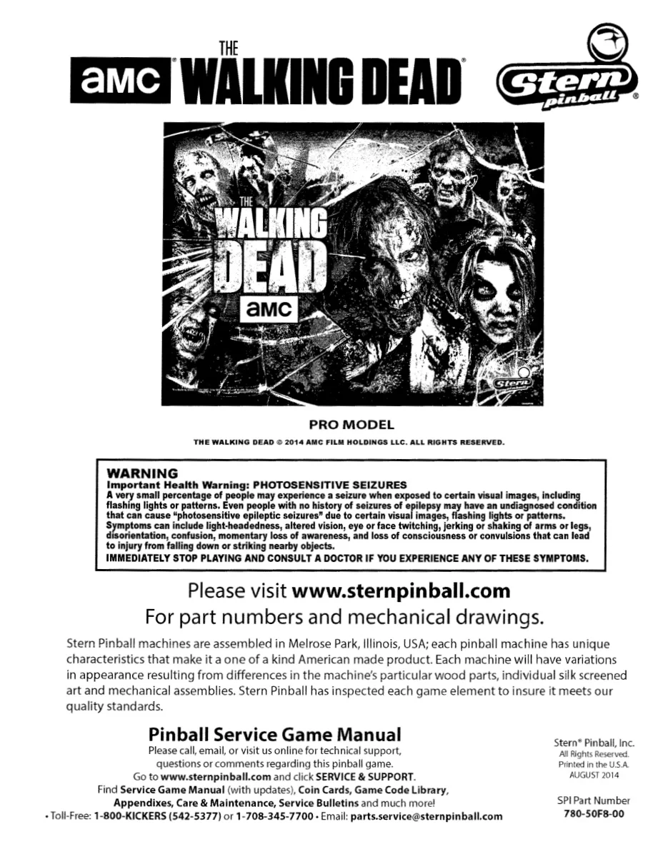 pinball the walking dead pro model manual|stern|pinball-em-adjacent|.webp
