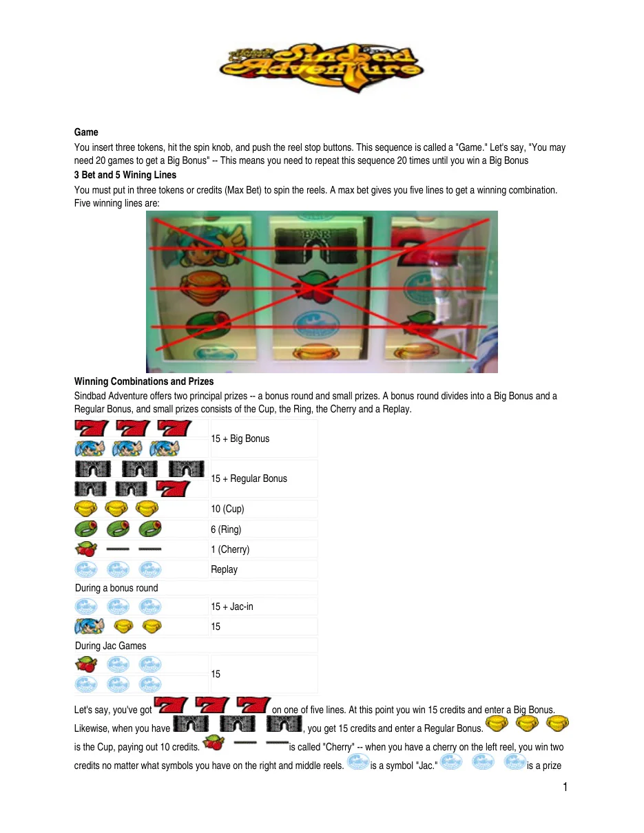 play guide pachislo sinbad adventure manual|unknown|pinball-em-adjacent|.webp