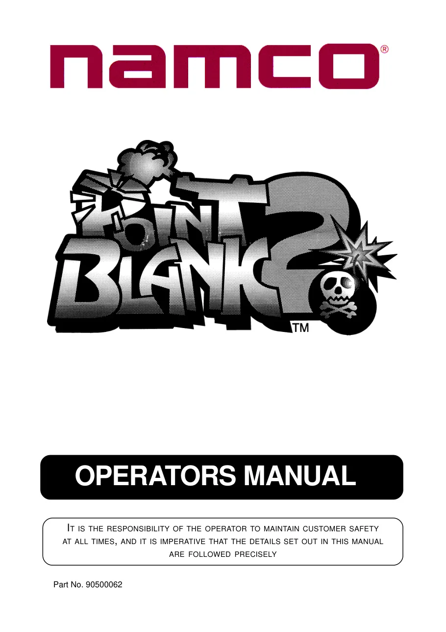 point blank 2 manual|namco|games|.webp