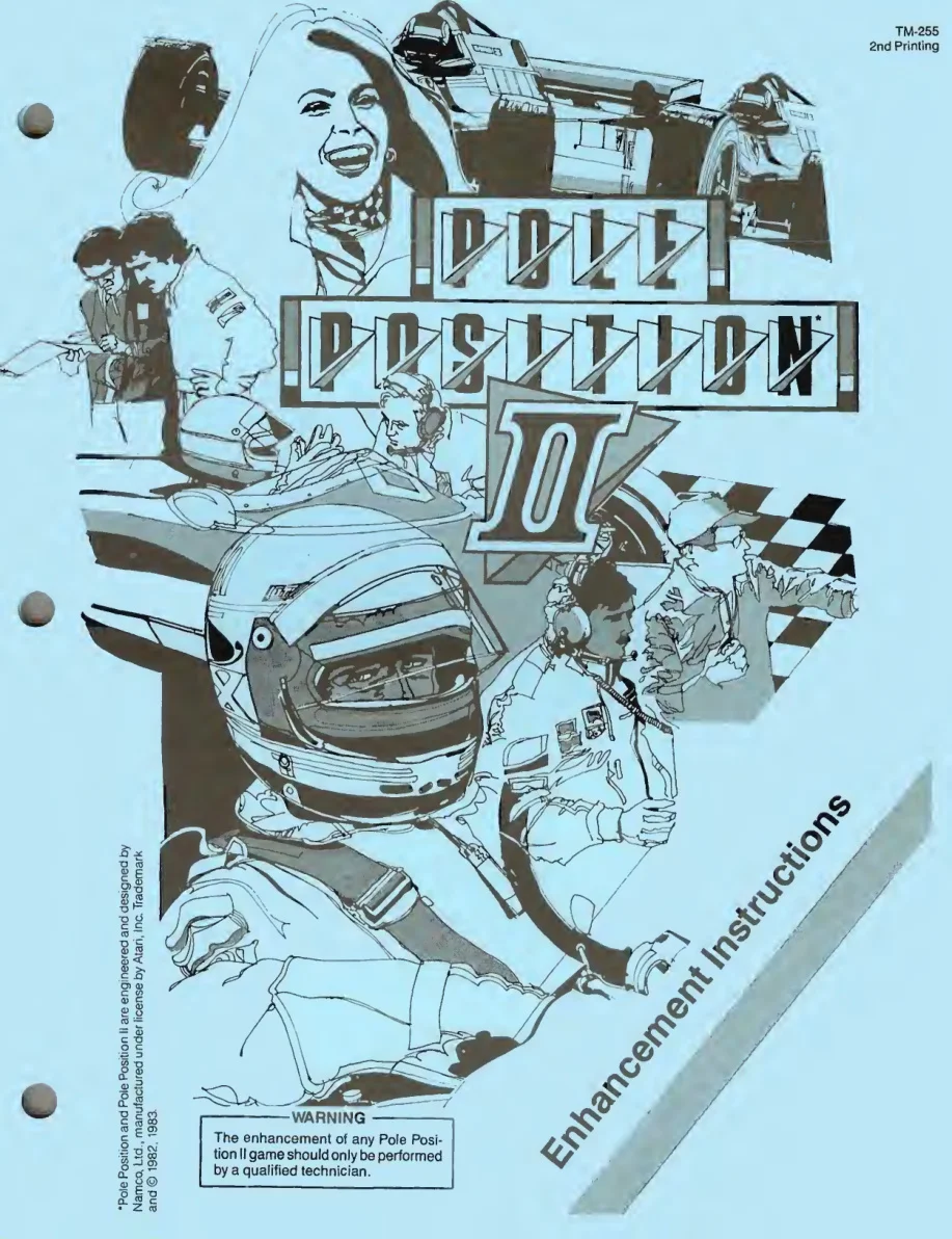 pole position ii manual|atari|games|2nd printing.webp