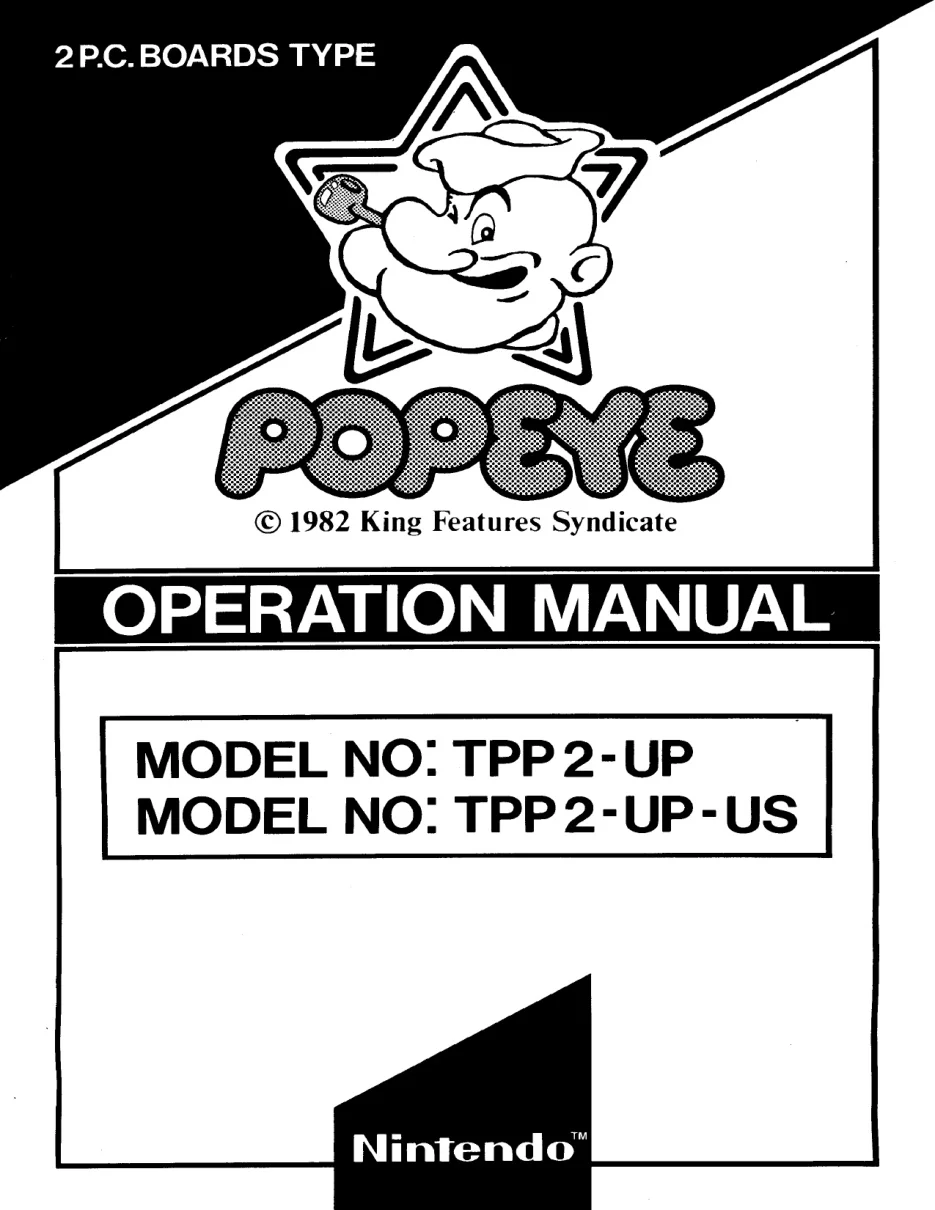 popeye operation manual|nintendo|games|.webp