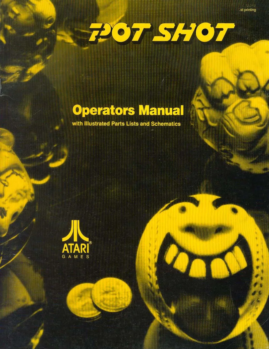 pot shot tm-318 manual|atari|games|1st printing.webp