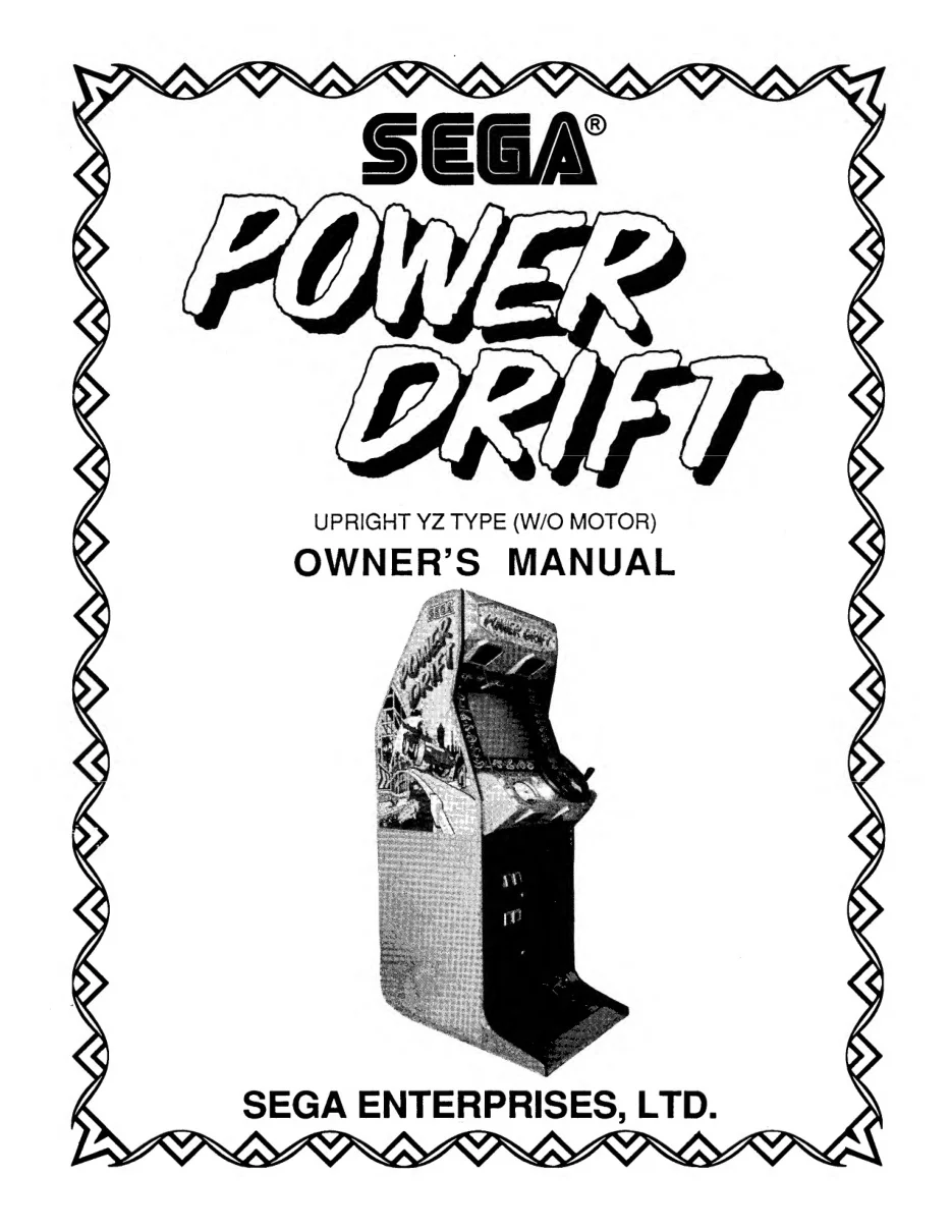 power drift owner's manual|sega|games|.webp