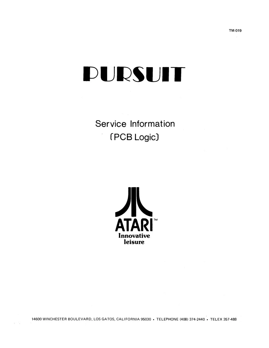 pursuit manual|taito|games|.webp