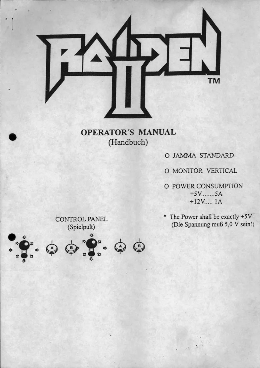 raiden ii operation manual|seibu|games|.webp