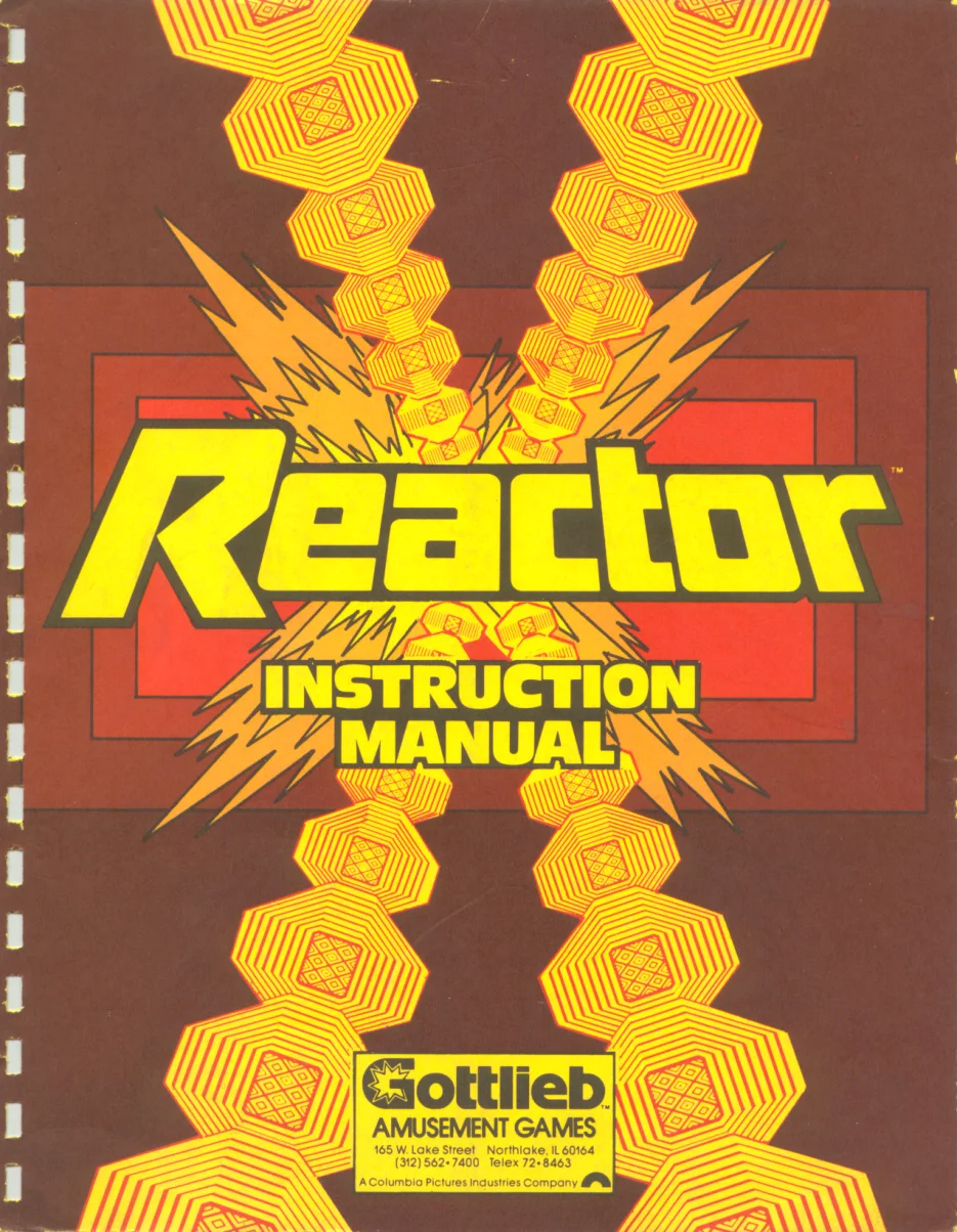 reactor manual|gottlieb|games|.webp