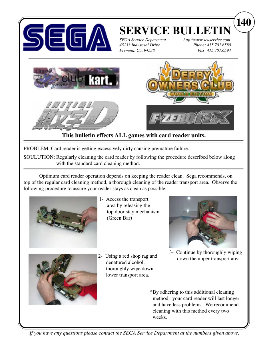 reader arcade us digital service bulletin|sega|aux-boards|.webp