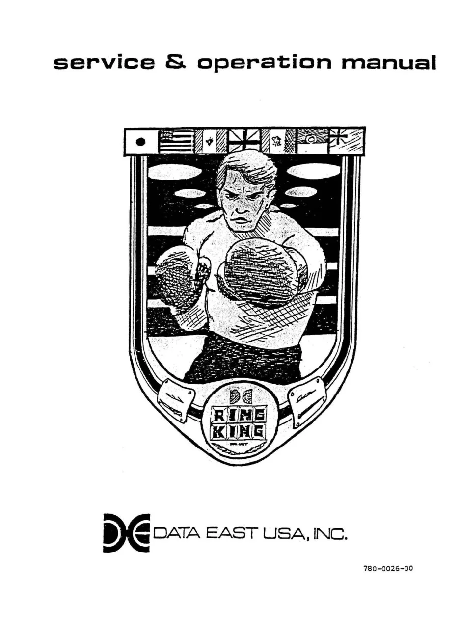 ring king service manual|data-east|games|.webp