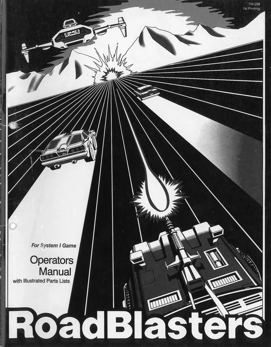 road blasters operation manual|atari|games|.webp