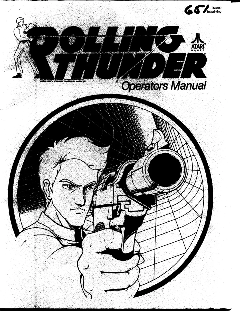 rolling thunder manual|namco|games|.webp