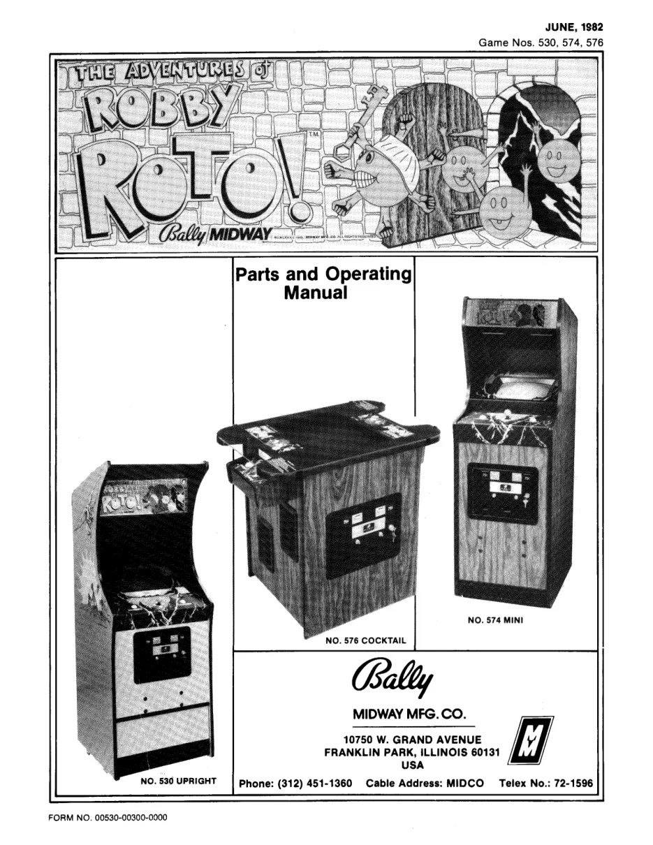 roto operation manual|bally-midway|games|.webp