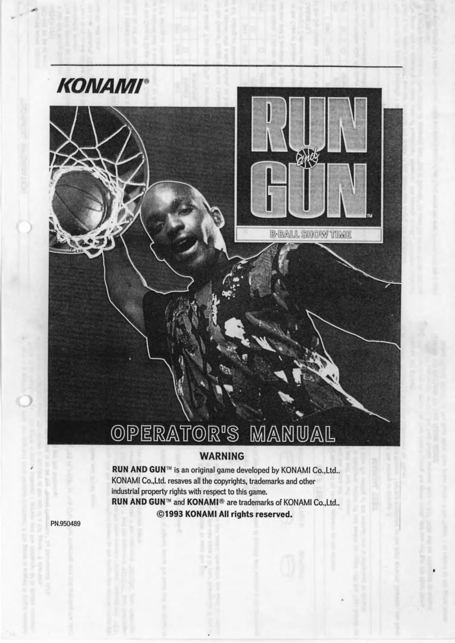 run gun operation manual|konami|games|.webp