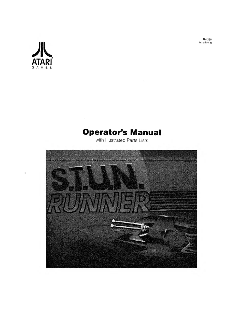 s t u n runner manual|atari|games|.webp