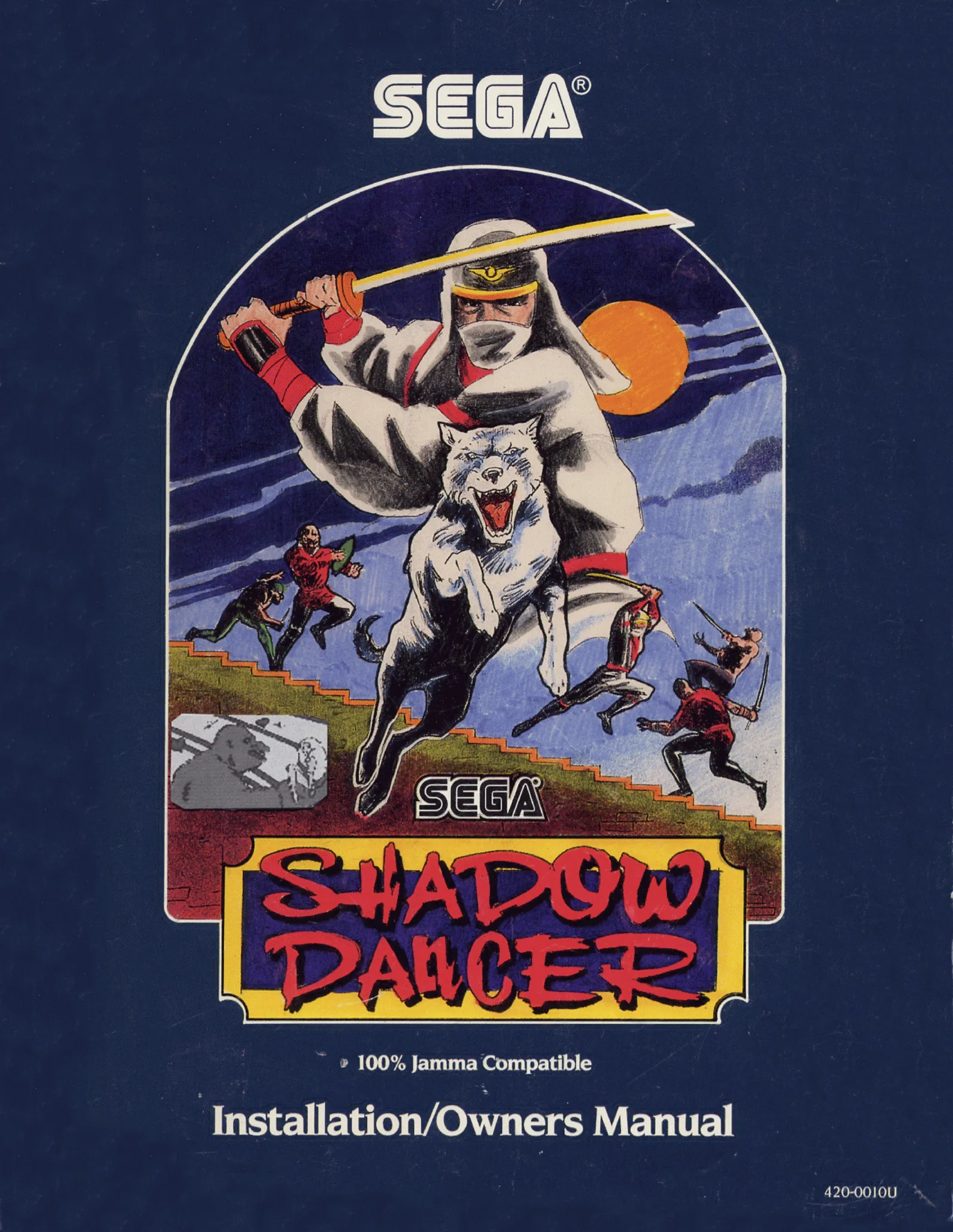 shadow dancer installation owner's manual|sega|games|.webp