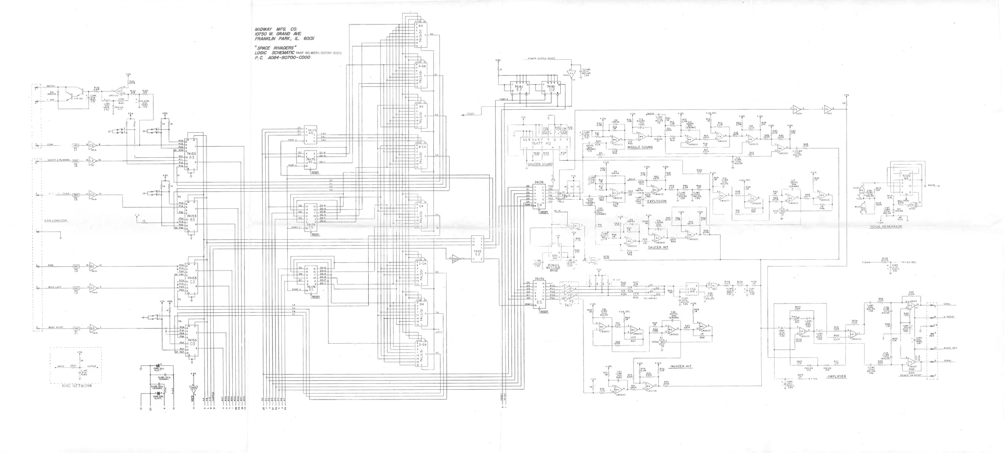 space invaders game logic manual|bally-midway|aux-boards|.webp
