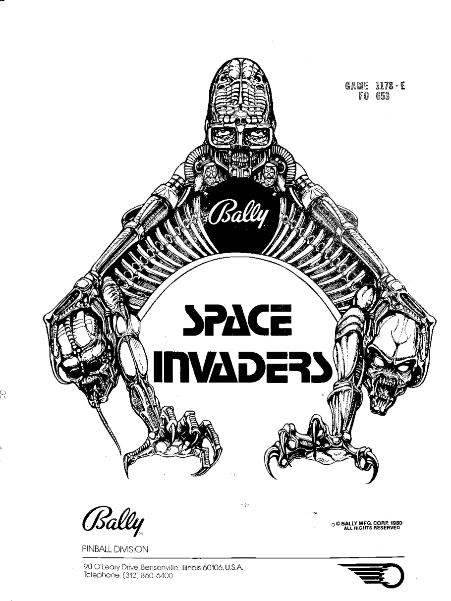 space invaders pinball operation manual|bally|pinball-em-adjacent|.webp