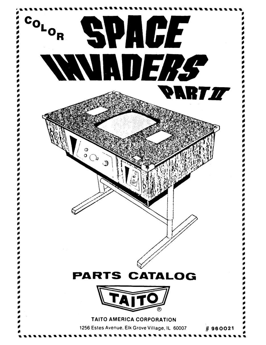 space invaders pt 2 manual|taito|games|.webp