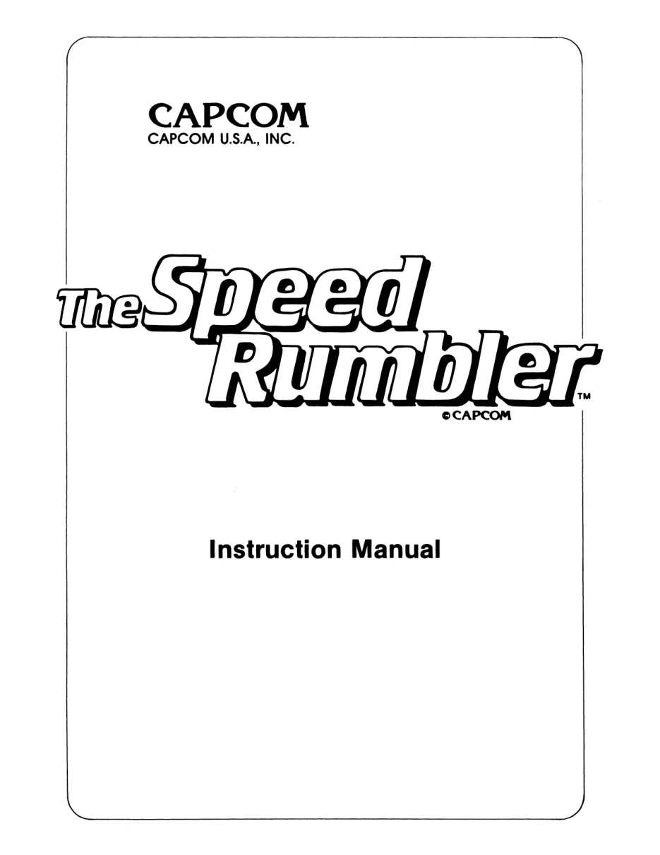 speed rumbler manual|capcom|games|.webp