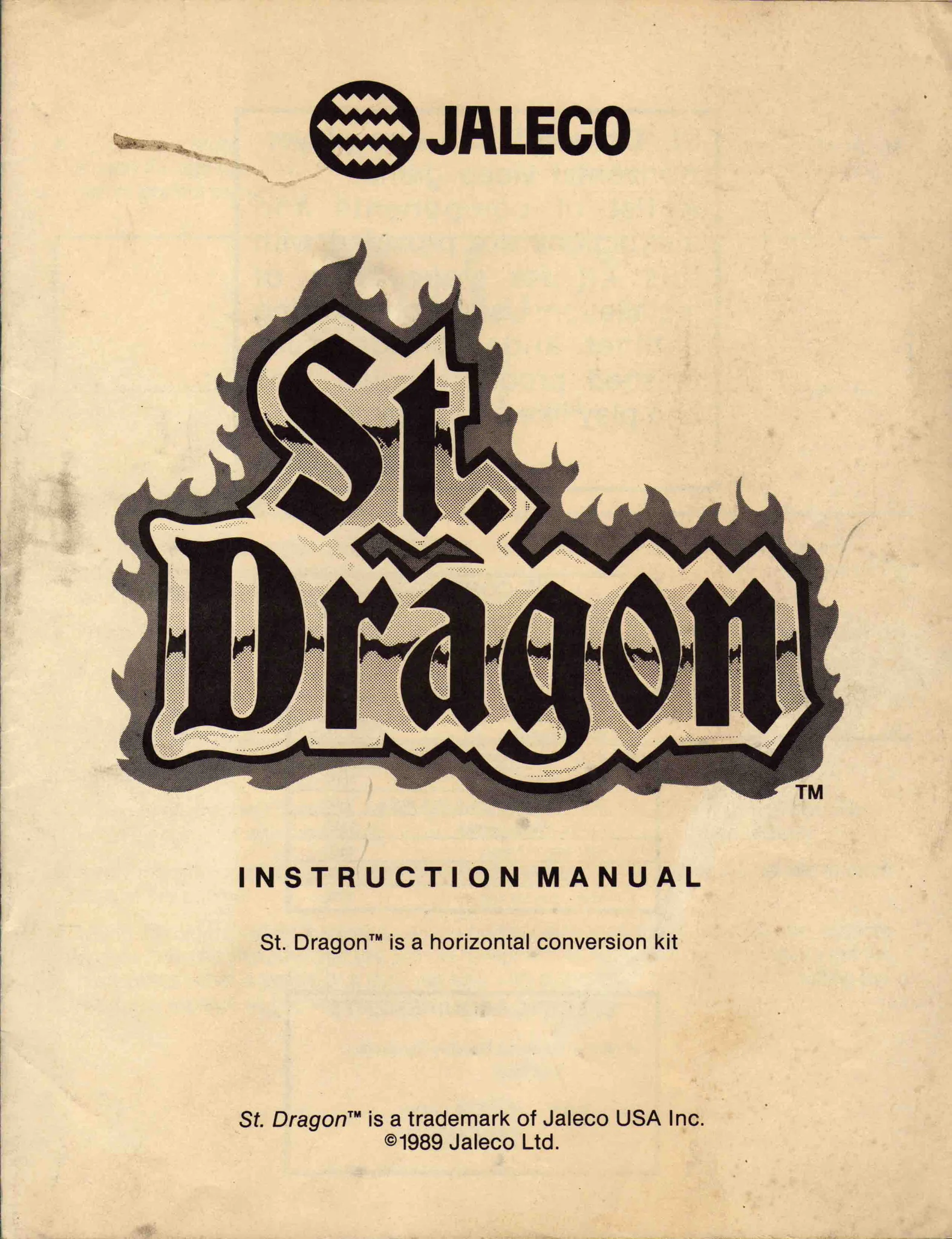 st dragon instruction manual|jaleco|games|.webp
