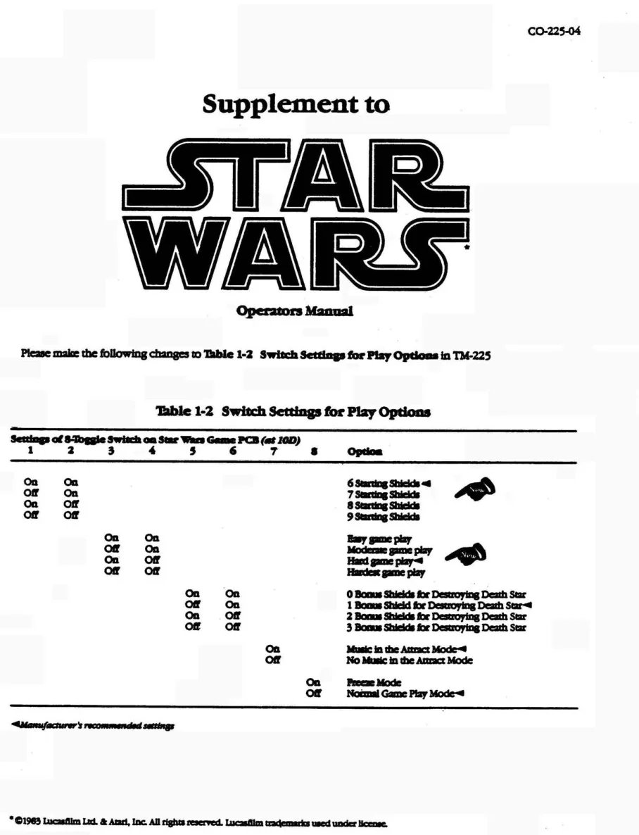 star wars co manual|atari|games|.webp