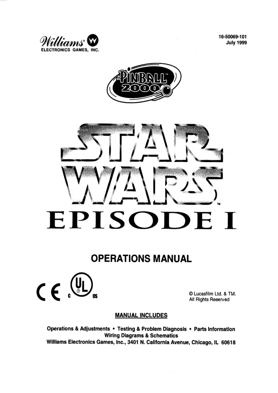 star wars episode i 1 operation manual|williams|pinball-em-adjacent|.webp