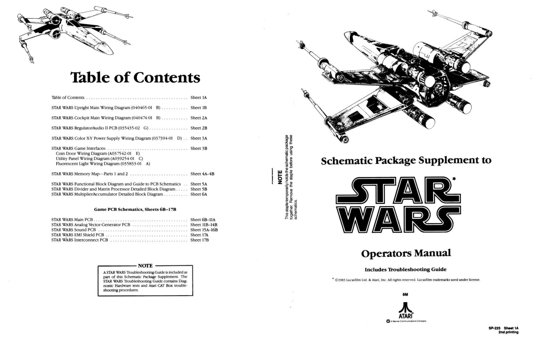 star wars sp-225 manual|atari|games|2nd printing.webp