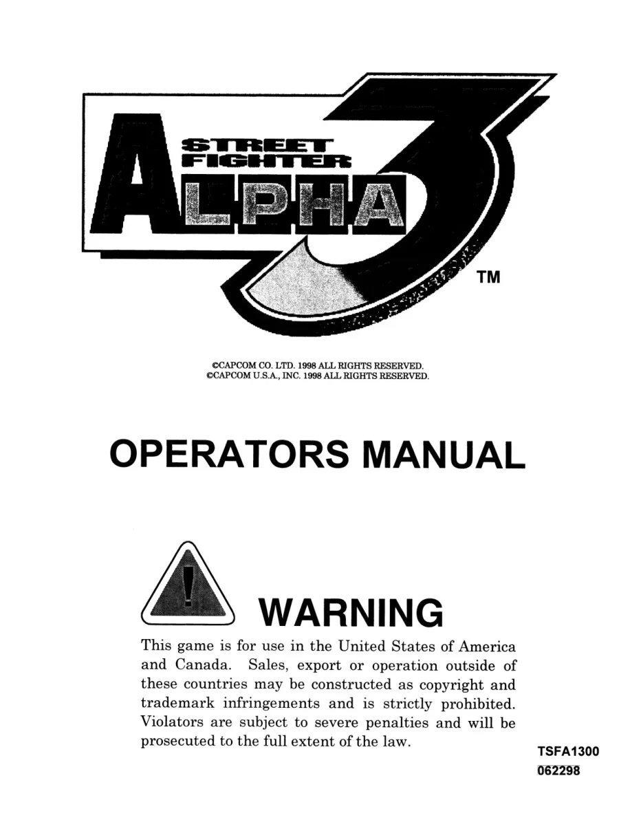 street fighter alpha 3 manual|capcom|games|.webp