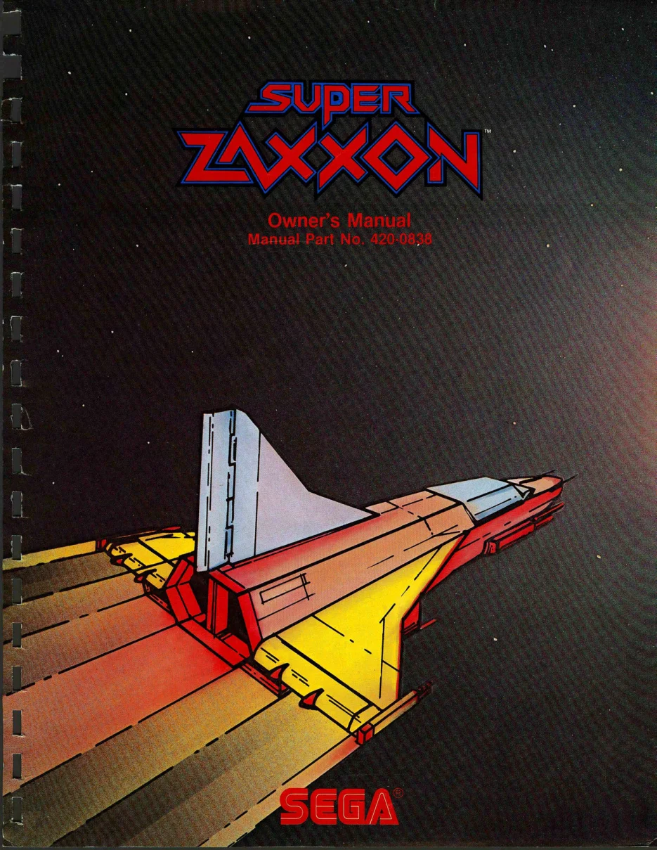 super zaxxon manual|sega|games|.webp