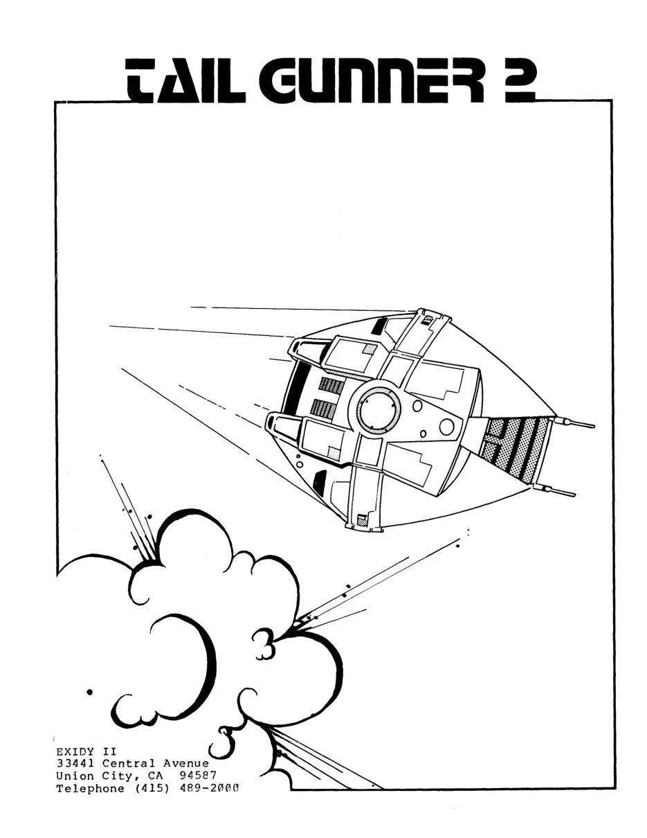tail gunner 2 manual|cinematronics|games|.webp