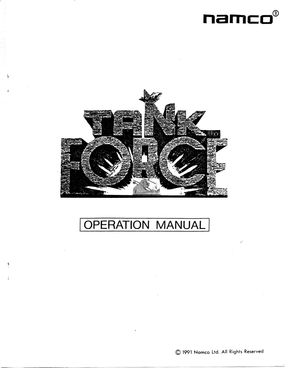 tank force manual|namco|games|.webp