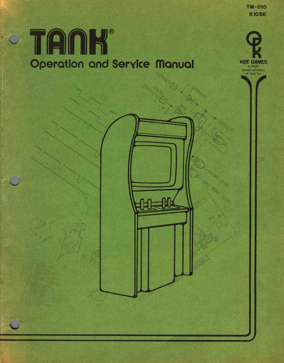 tank tm-010 kiosk service manual|atari|games|.webp