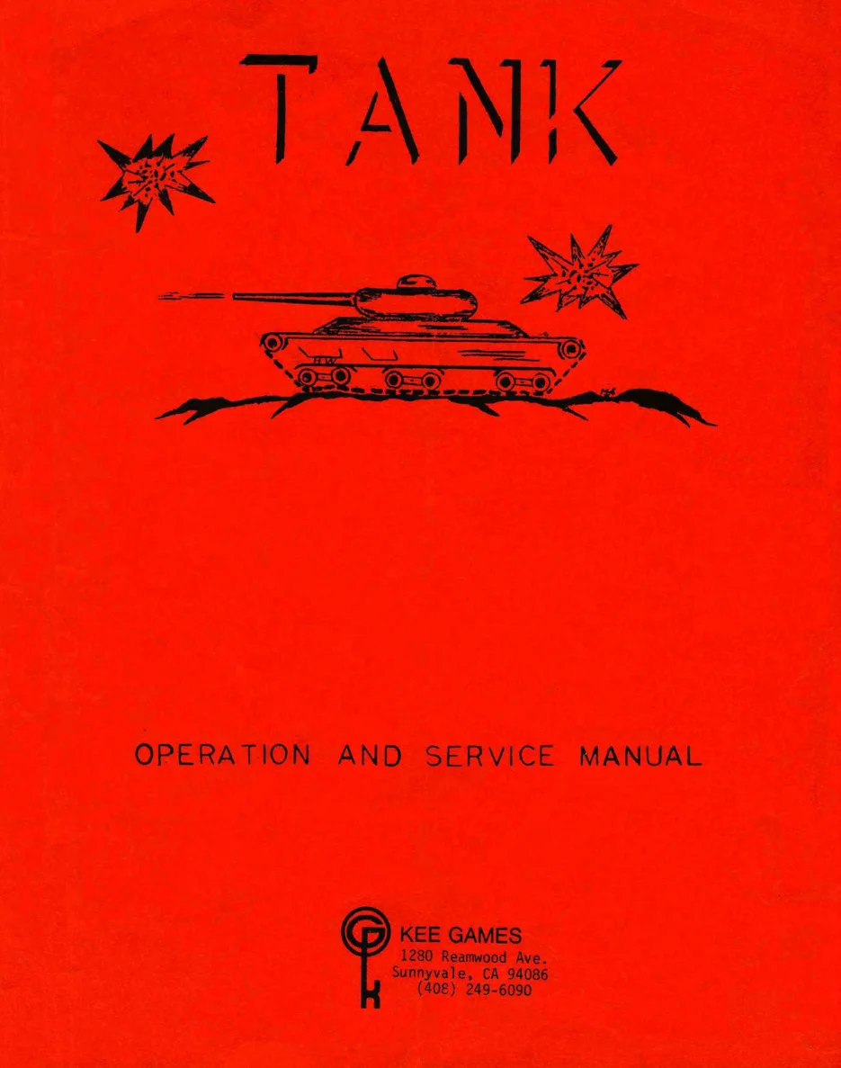 tank tm-010 maintanence operation manual|atari|games|.webp
