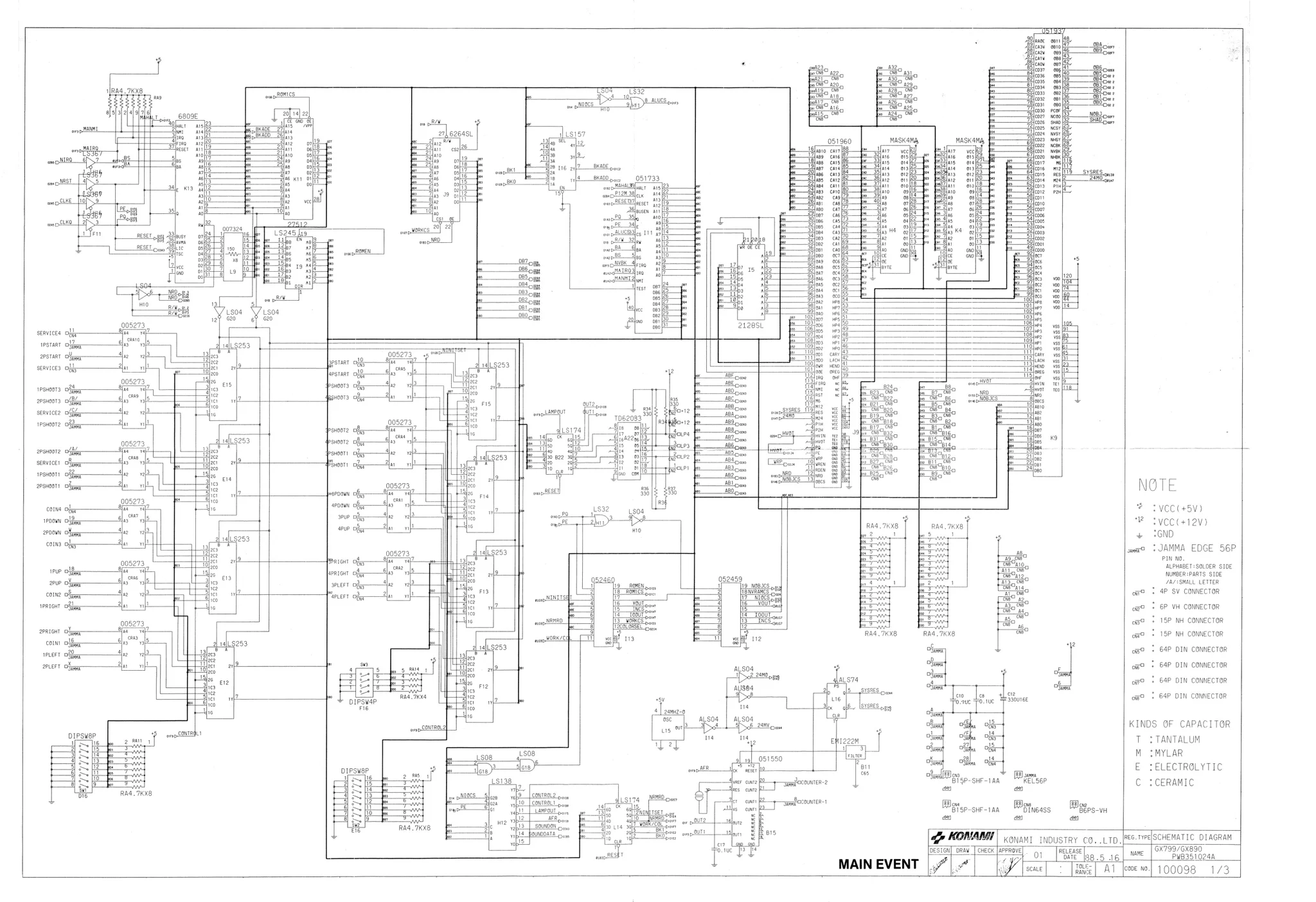 the main event schematic|konami|schematics-and-wiring|.webp