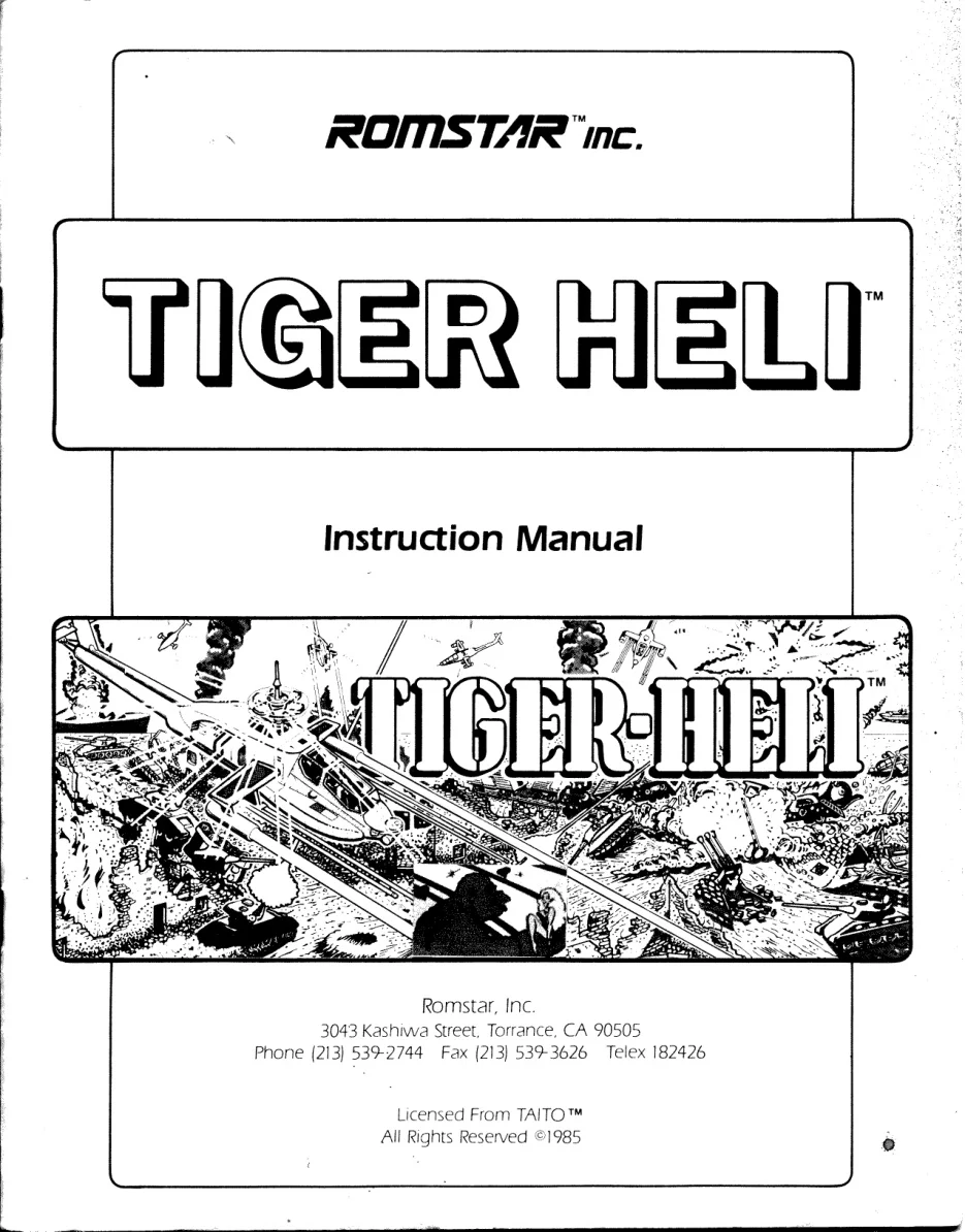 tiger heli manual|toaplan|games|.webp