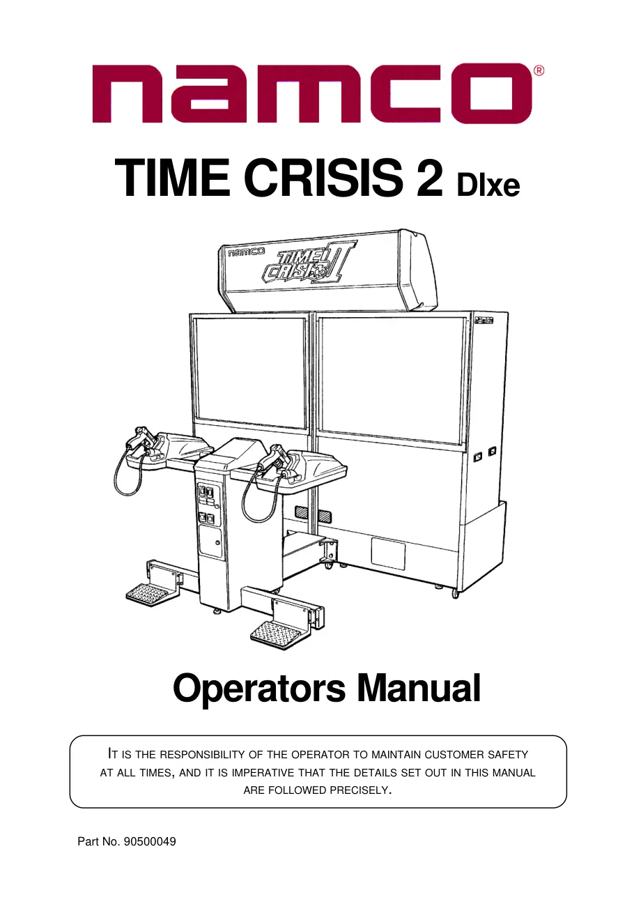 time crisis 2 deluxe manual|namco|games|.webp