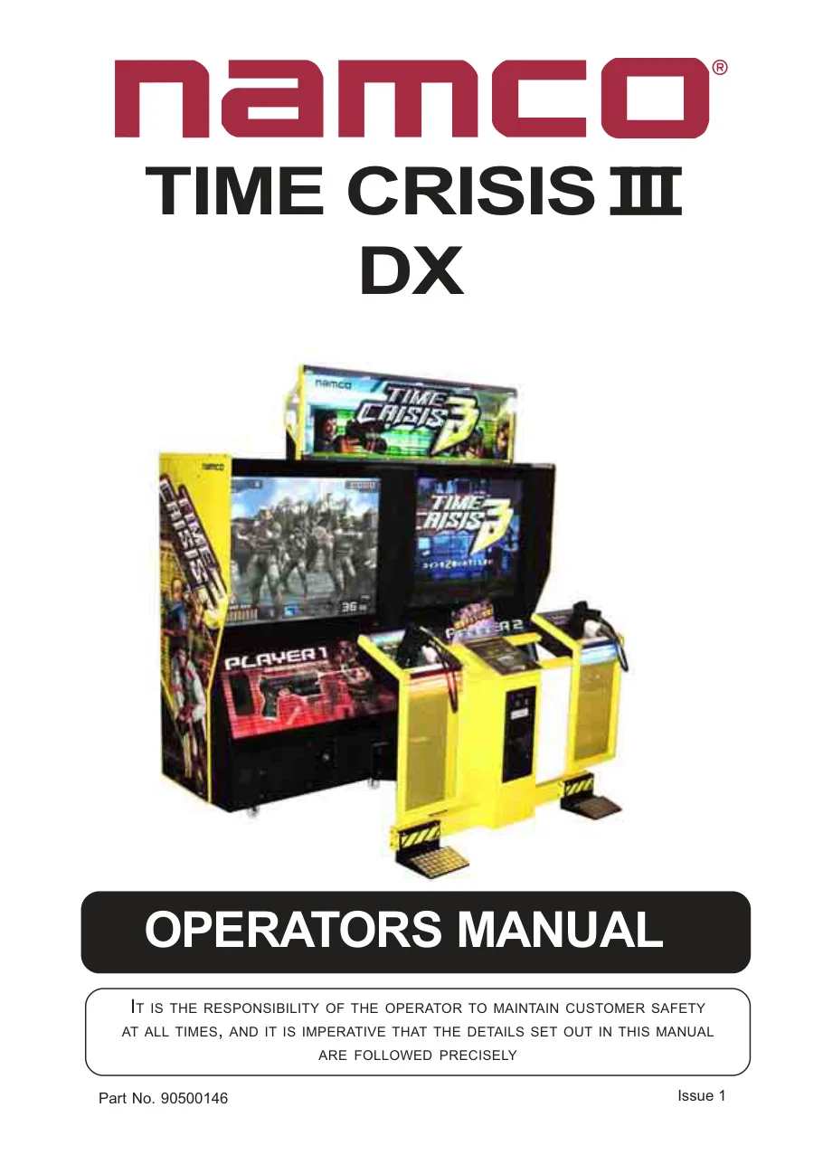 time crisis 3 manual|namco|games|.webp