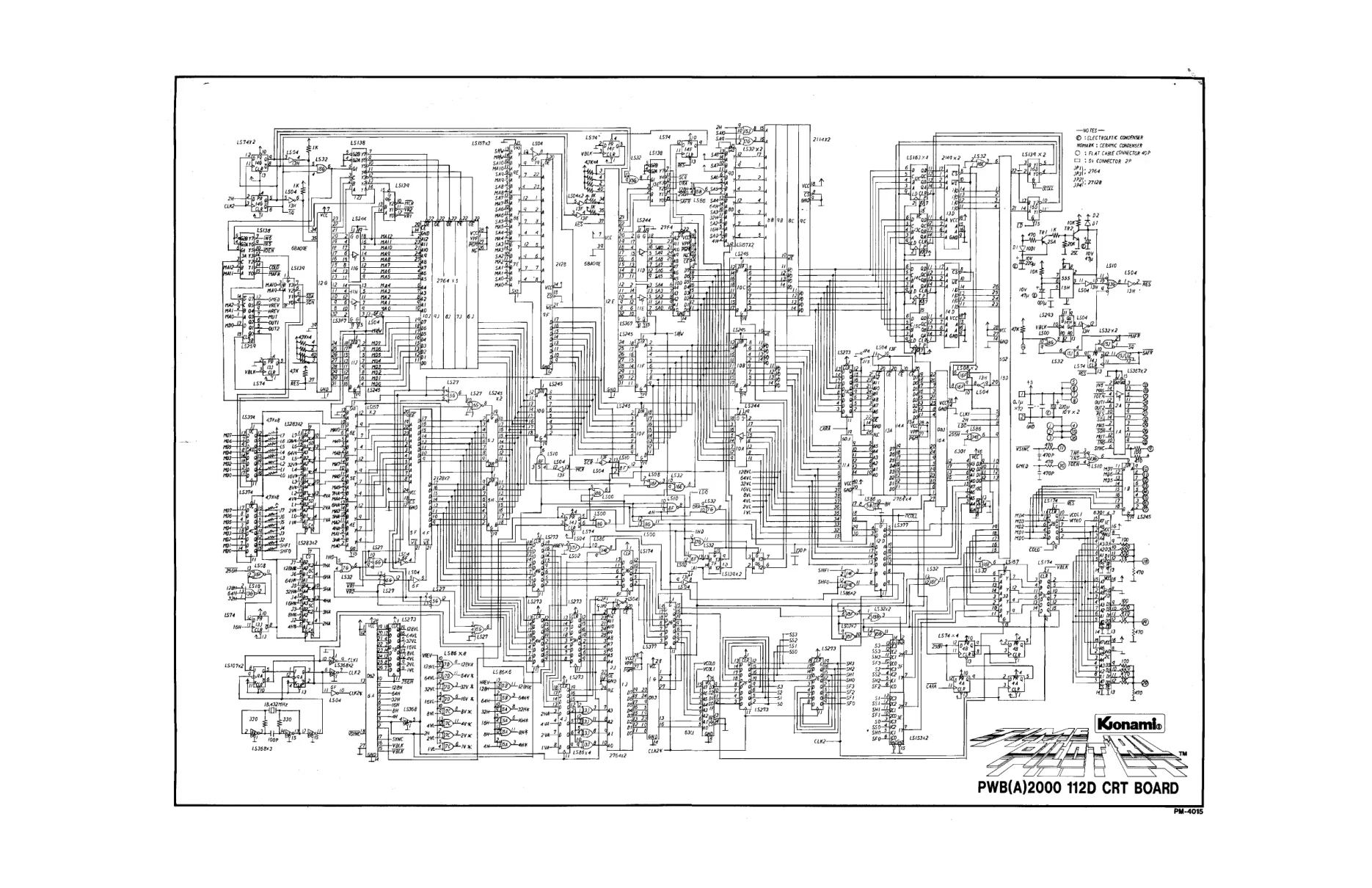 time pilot 84 schematic|konami|schematics-and-wiring|.webp