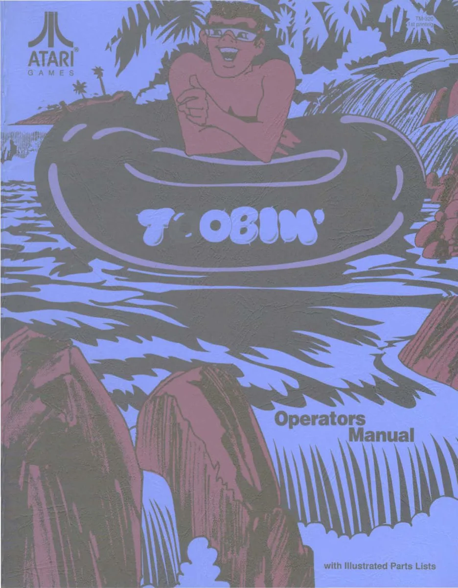 toobin tm-320 manual|atari|games|1st printing.webp