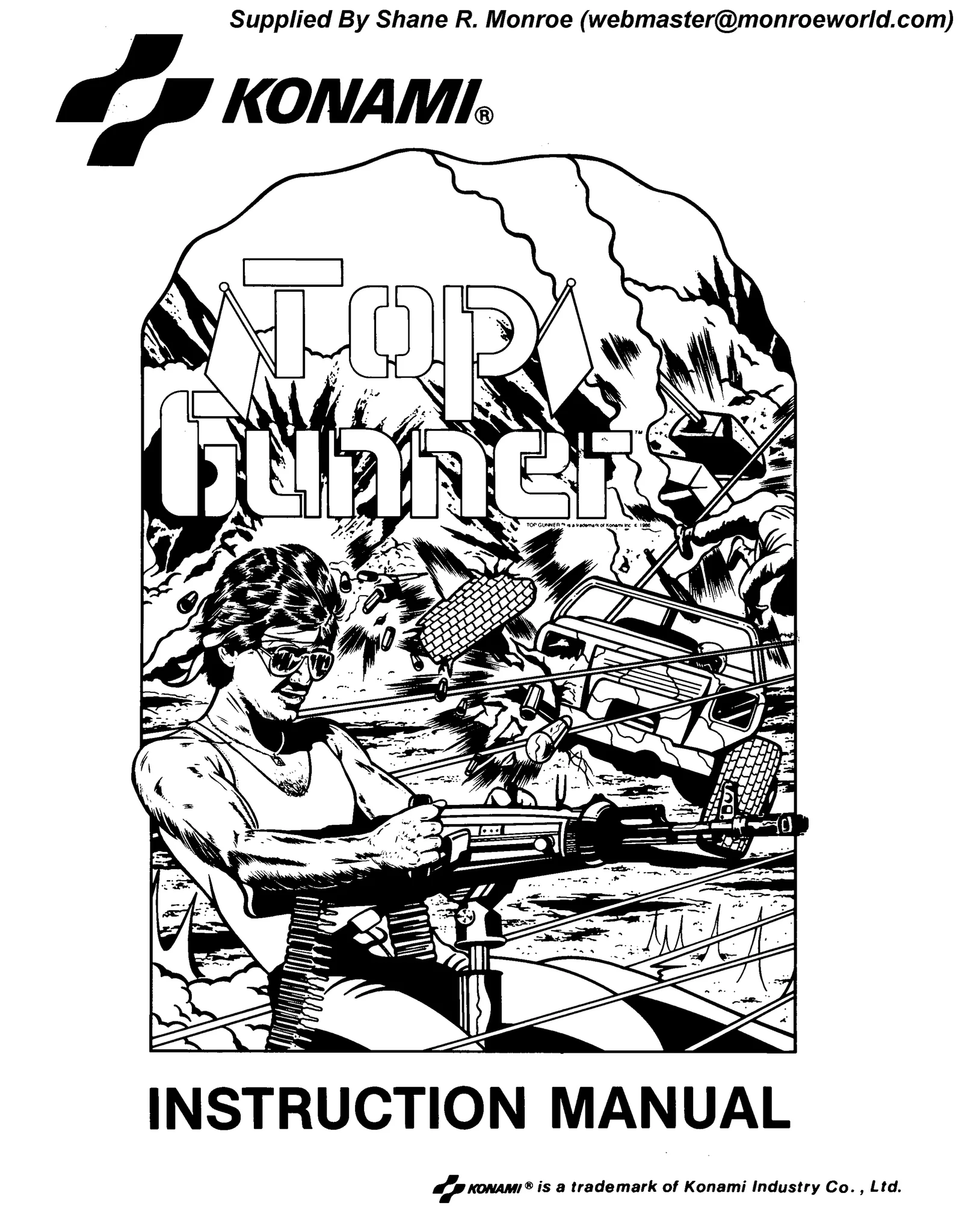 top gunner manual|exidy|games|.webp
