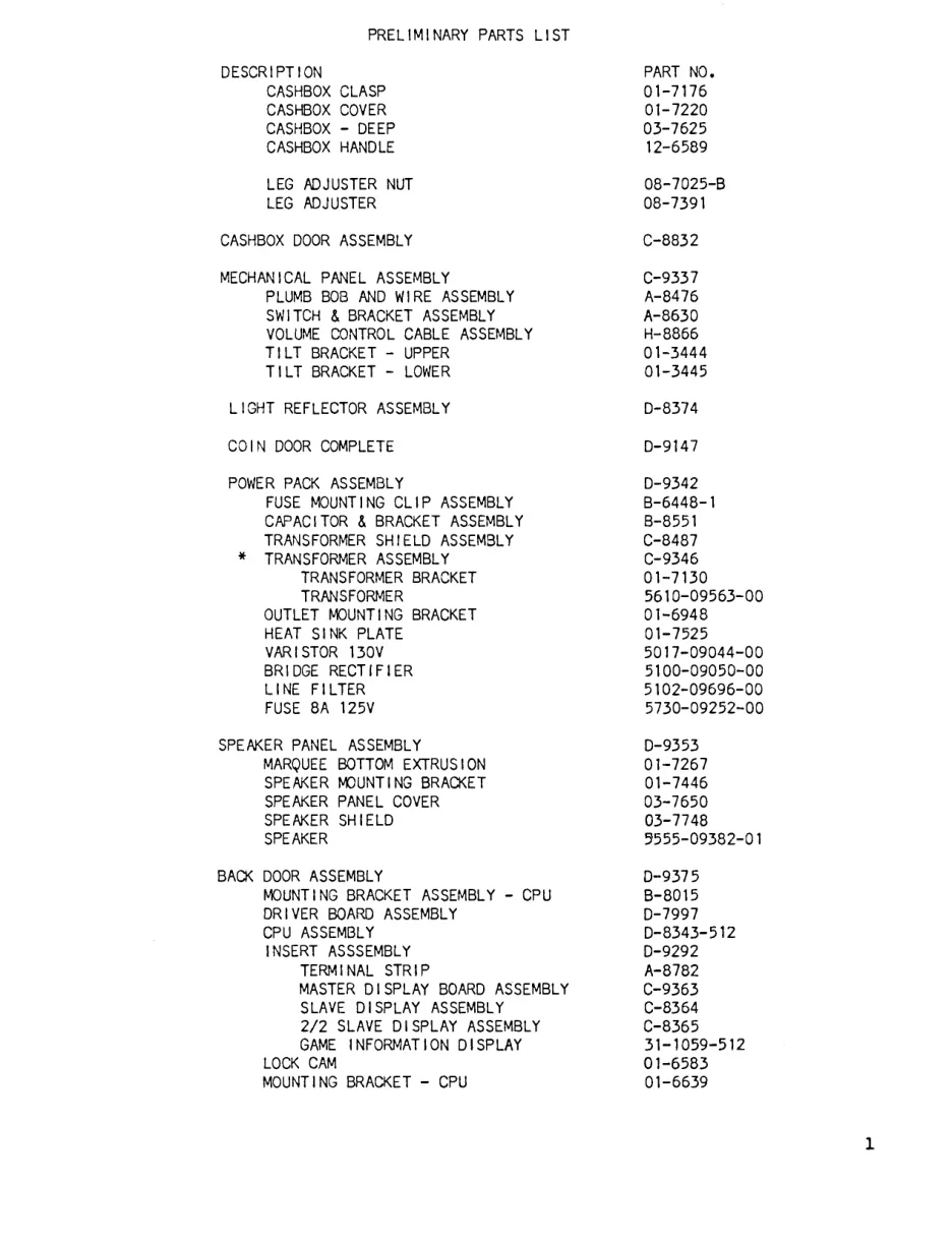 varkon preliminary manual|williams|parts-and-peripherals|.webp