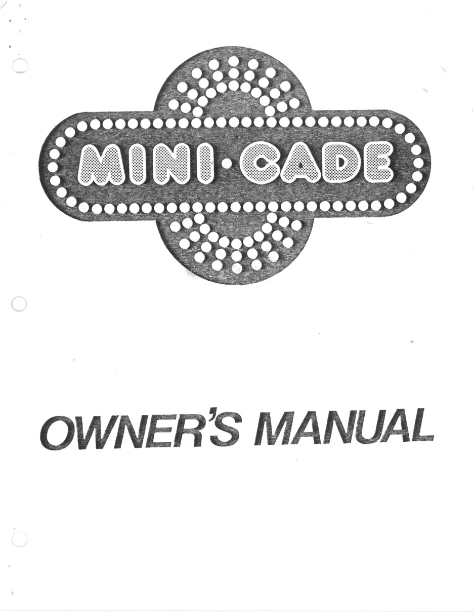 vectrex mini cade owner's manual|gce|games|.webp