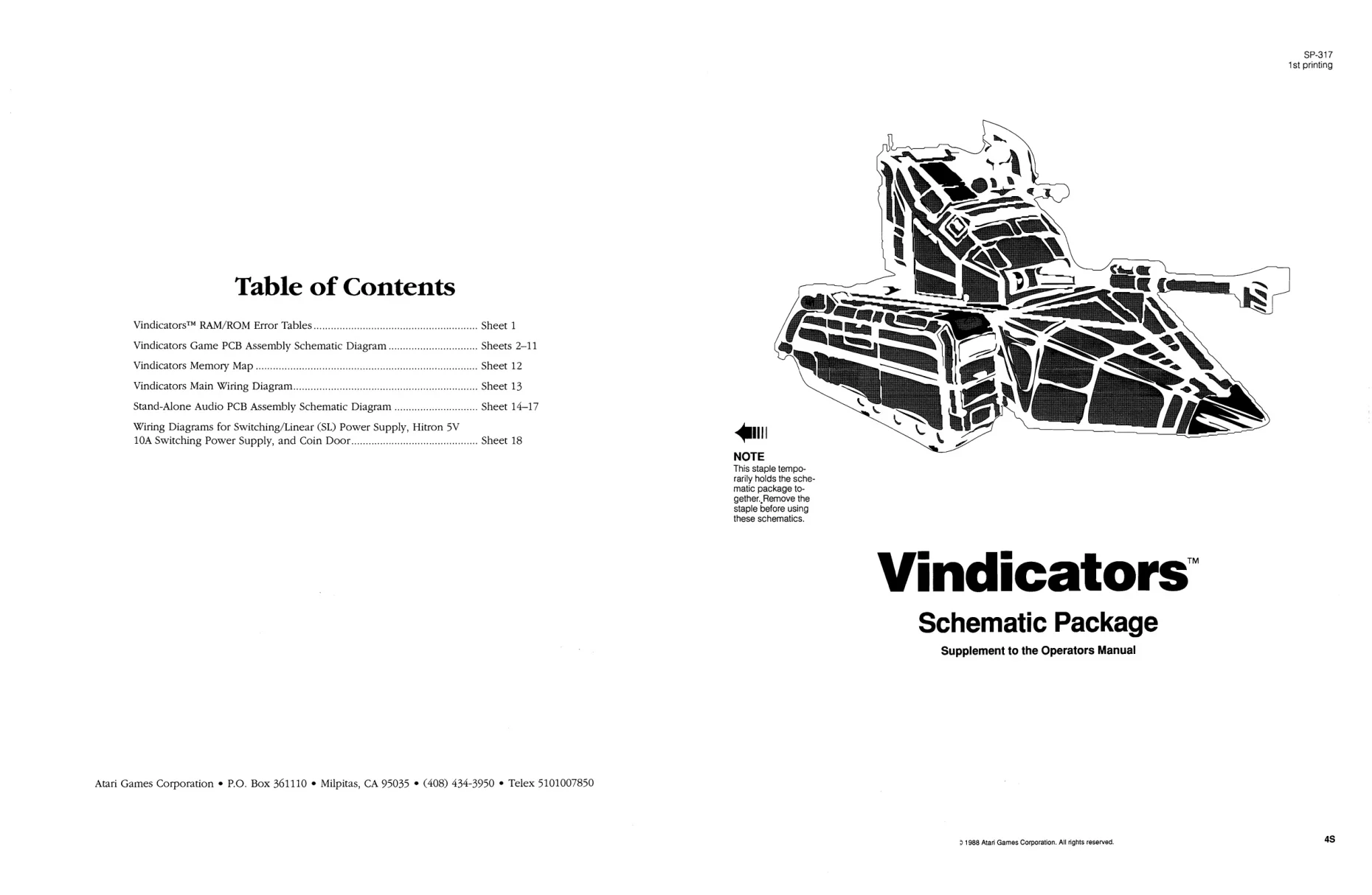 vindicators sp-317 manual|atari|schematics-and-wiring|1st printing.webp