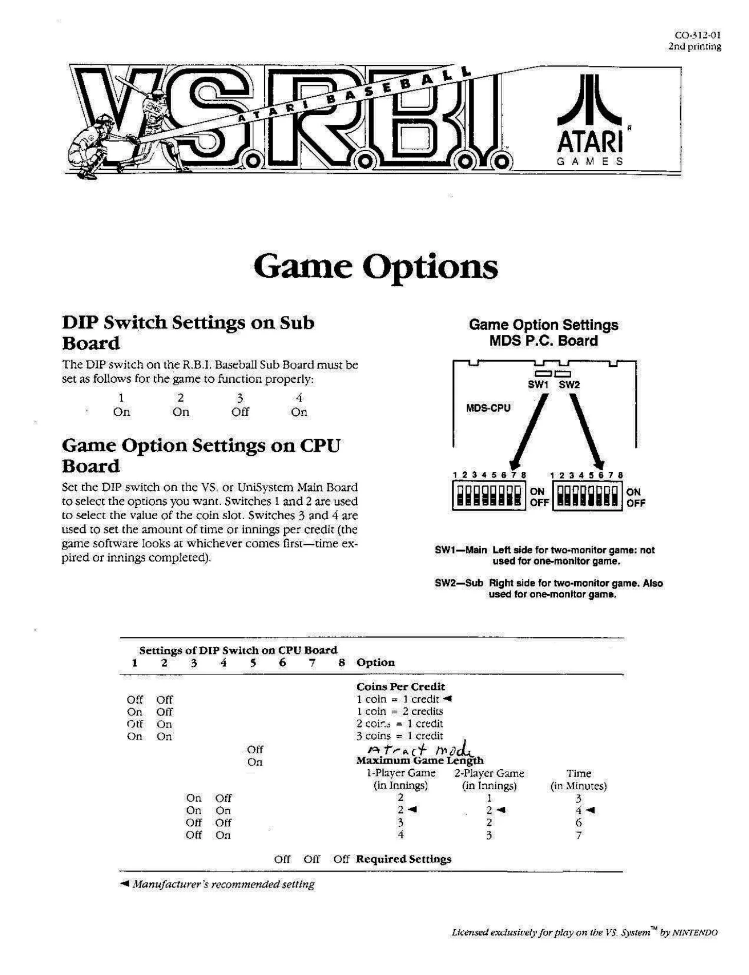 vs rbi baseball co-321 01 manual|atari|games|2nd printing.webp