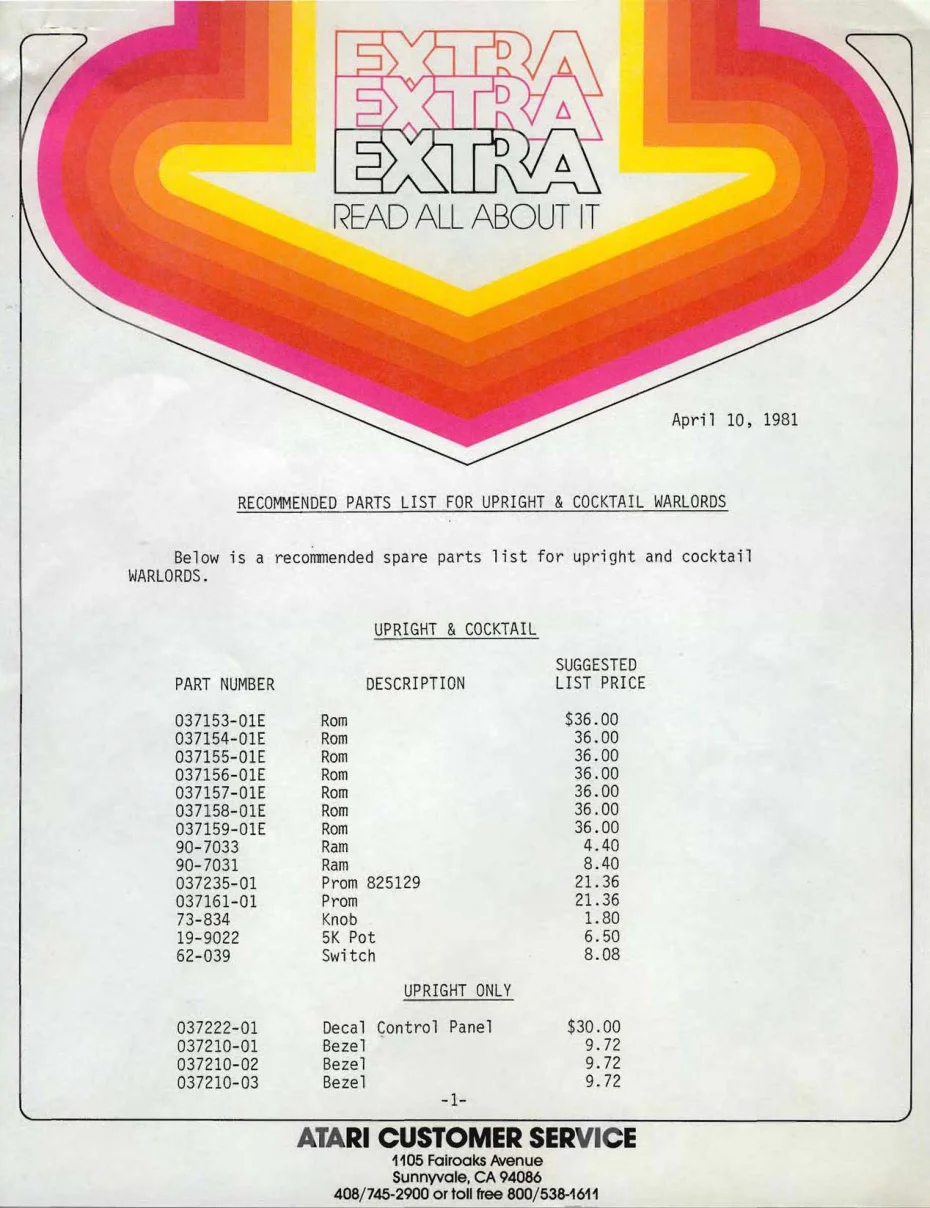 warlords recommend parts list|atari|games|.webp