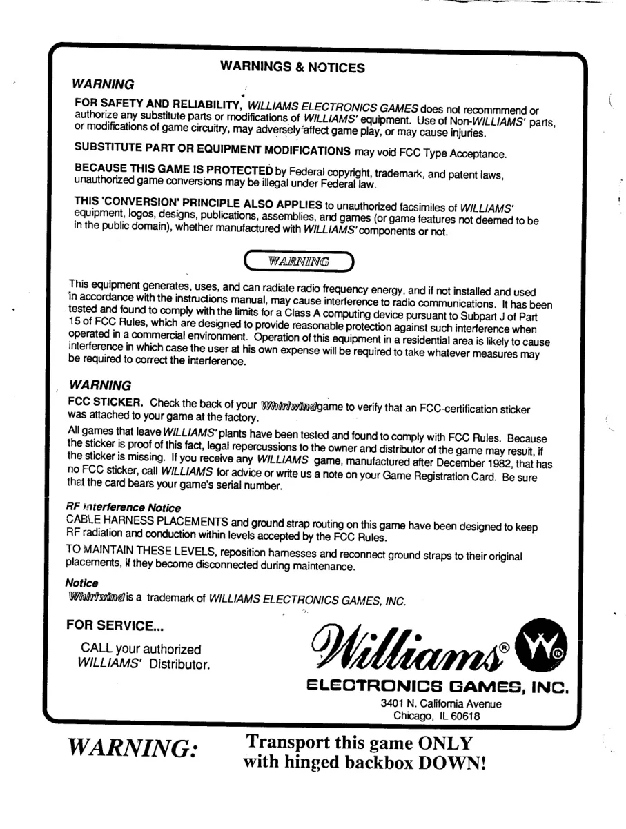 whirlwind operation manual|williams|pinball-em-adjacent|.webp