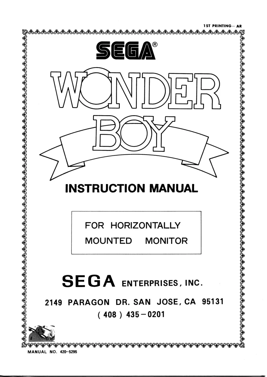 wonder boy manual|sega|games|.webp